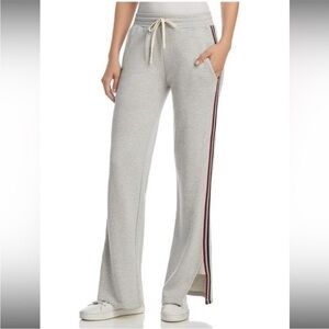 Sundry Flared Track Stripe Jogger Sweatpants